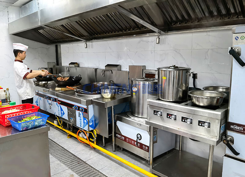 东城中建铁投食堂烹饪区设备