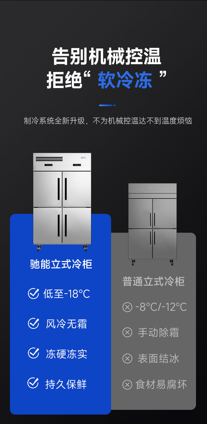 立式冷柜控温技术
